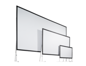 Mobile projection screens