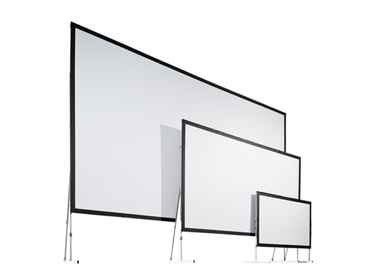 Mobile projection screens